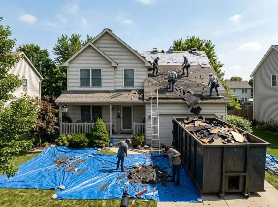 roof-replacement-debris-remova-004 — frequently asked questions, Cheapest Dumpster Rentals in Azle, TX